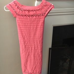 Pink Bebe dress